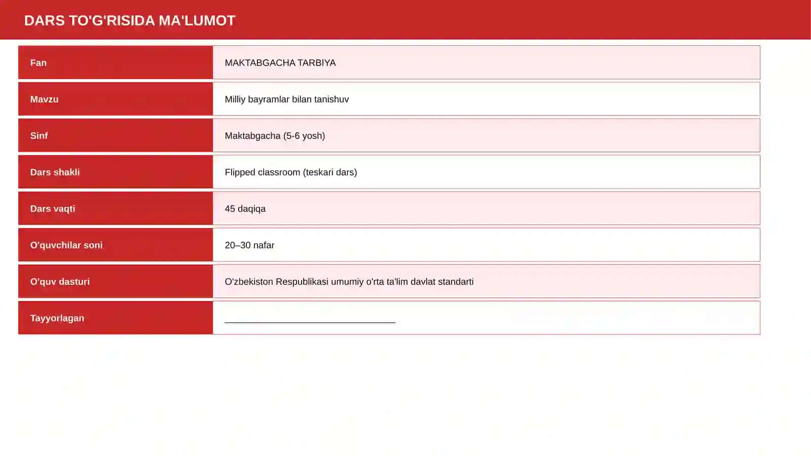 Flipped classroom (teskari dars) 2