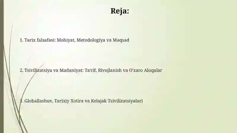 Tarix falsafasi 2