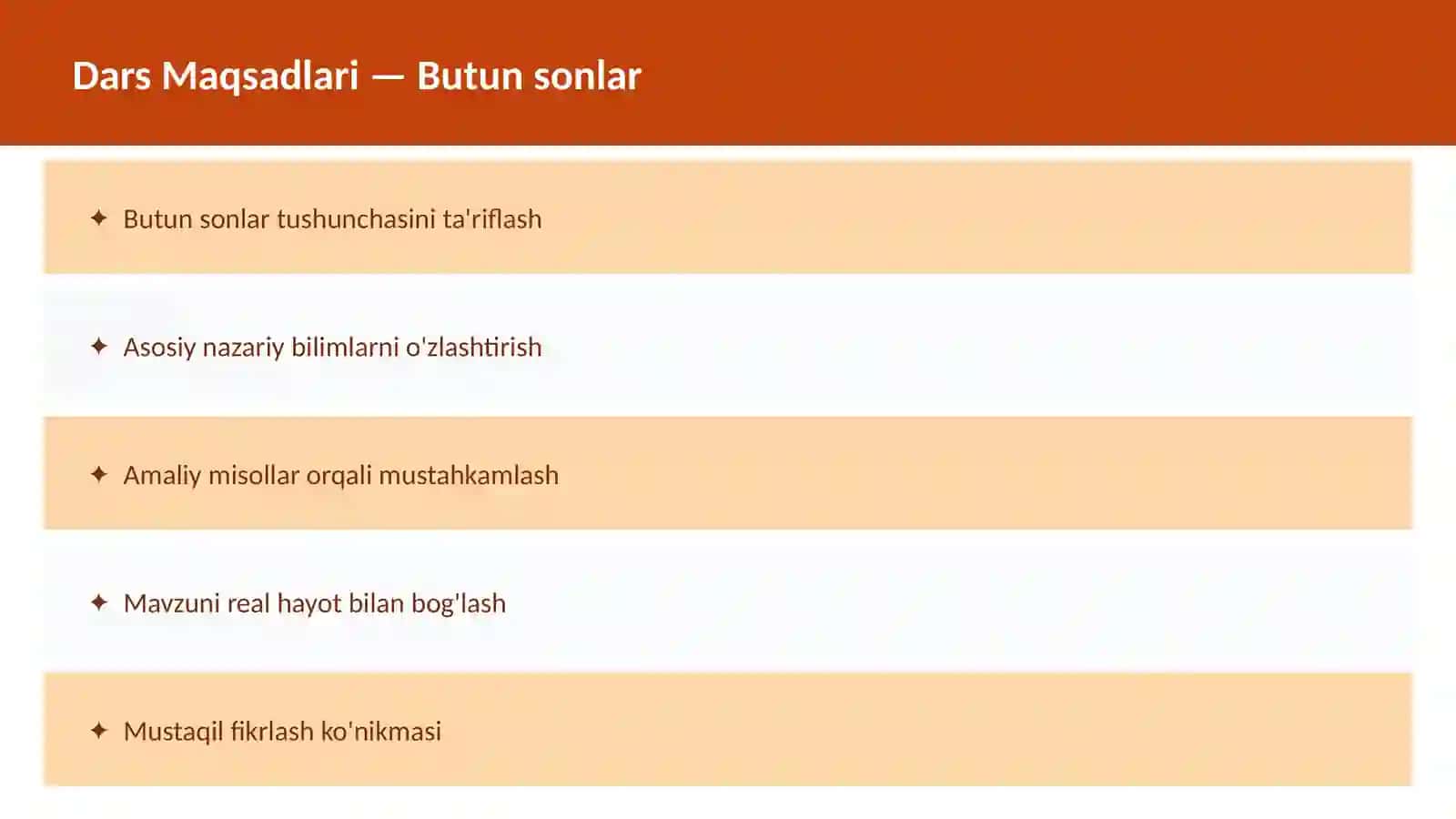 Sonlar nazariyasi 2