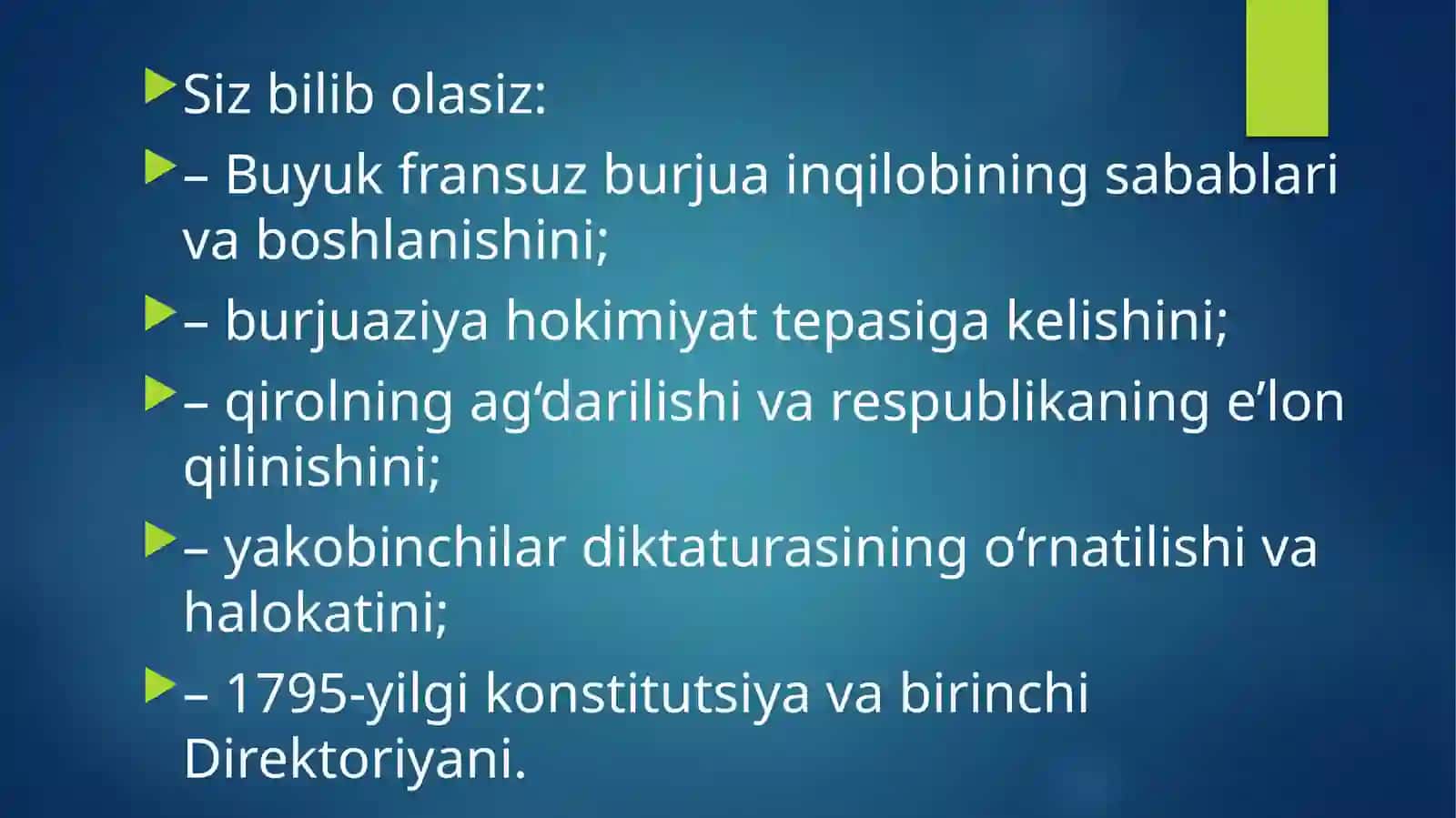 FRANSIYA BURJUA INQILOBI 2