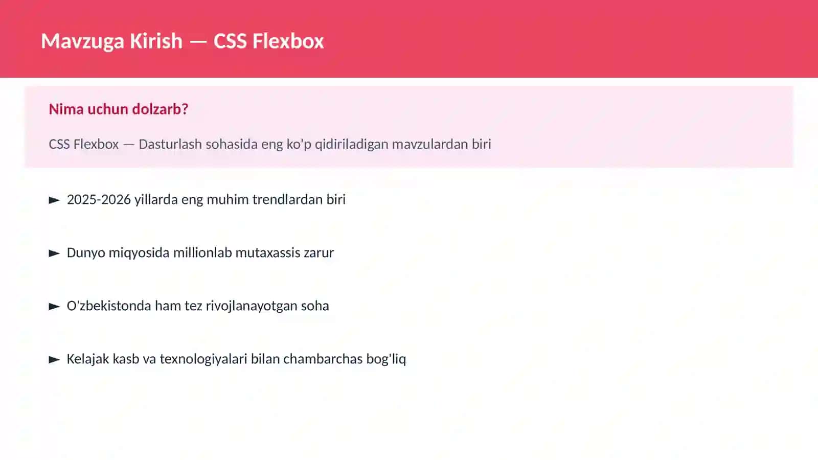 CSS Flexbox 2
