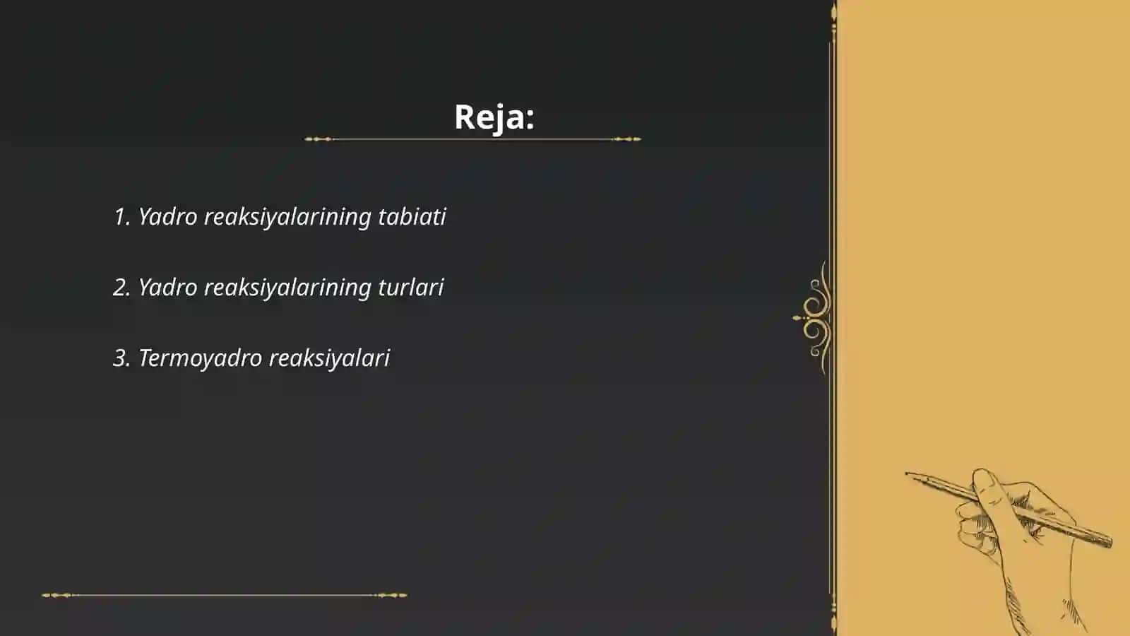 Yadro reaksiyalari 2