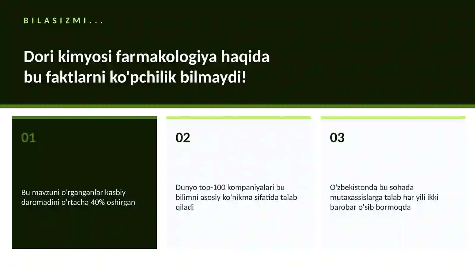 Dori kimyosi farmakologiya 2