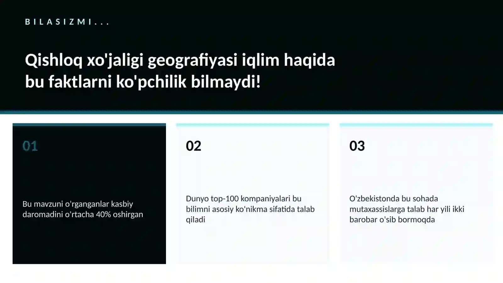 Qishloq xo'jaligi geografiyasi iqlim 2