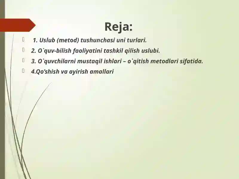 Boshlang’ich kurs 2