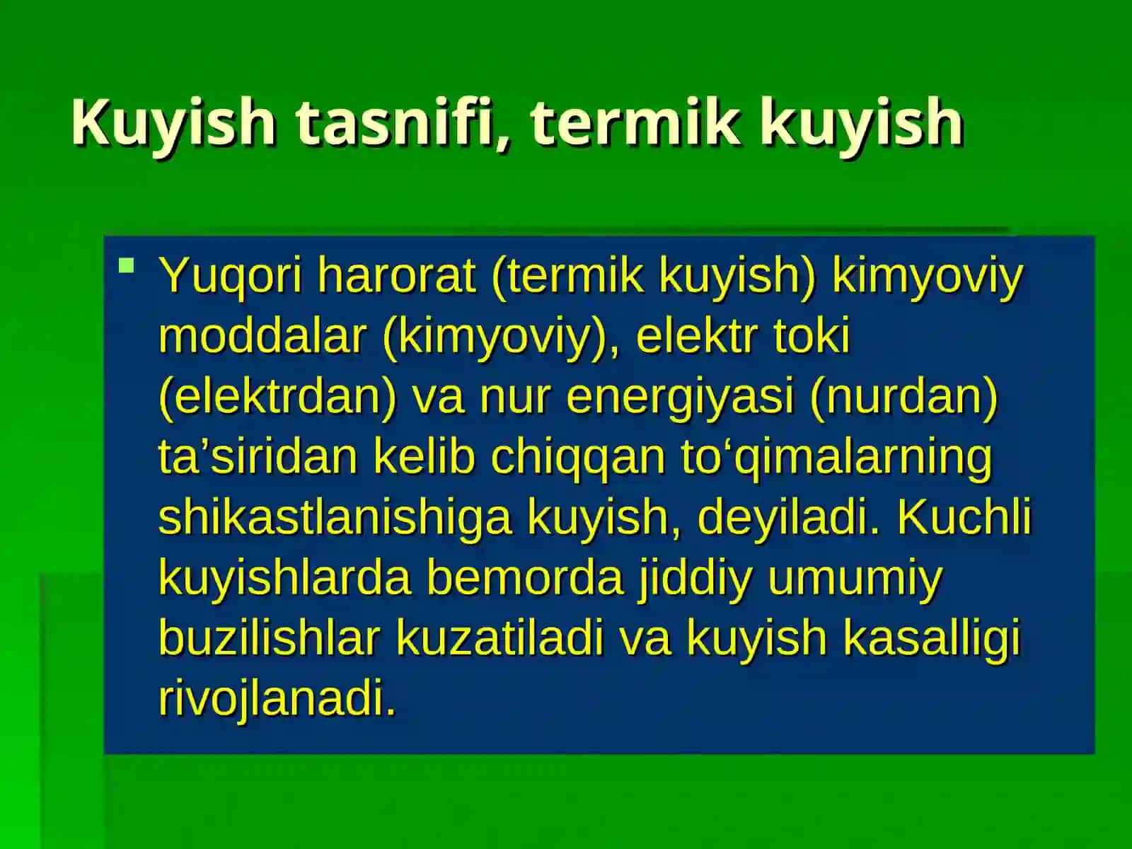 Elekrotravma. Kuyish 2