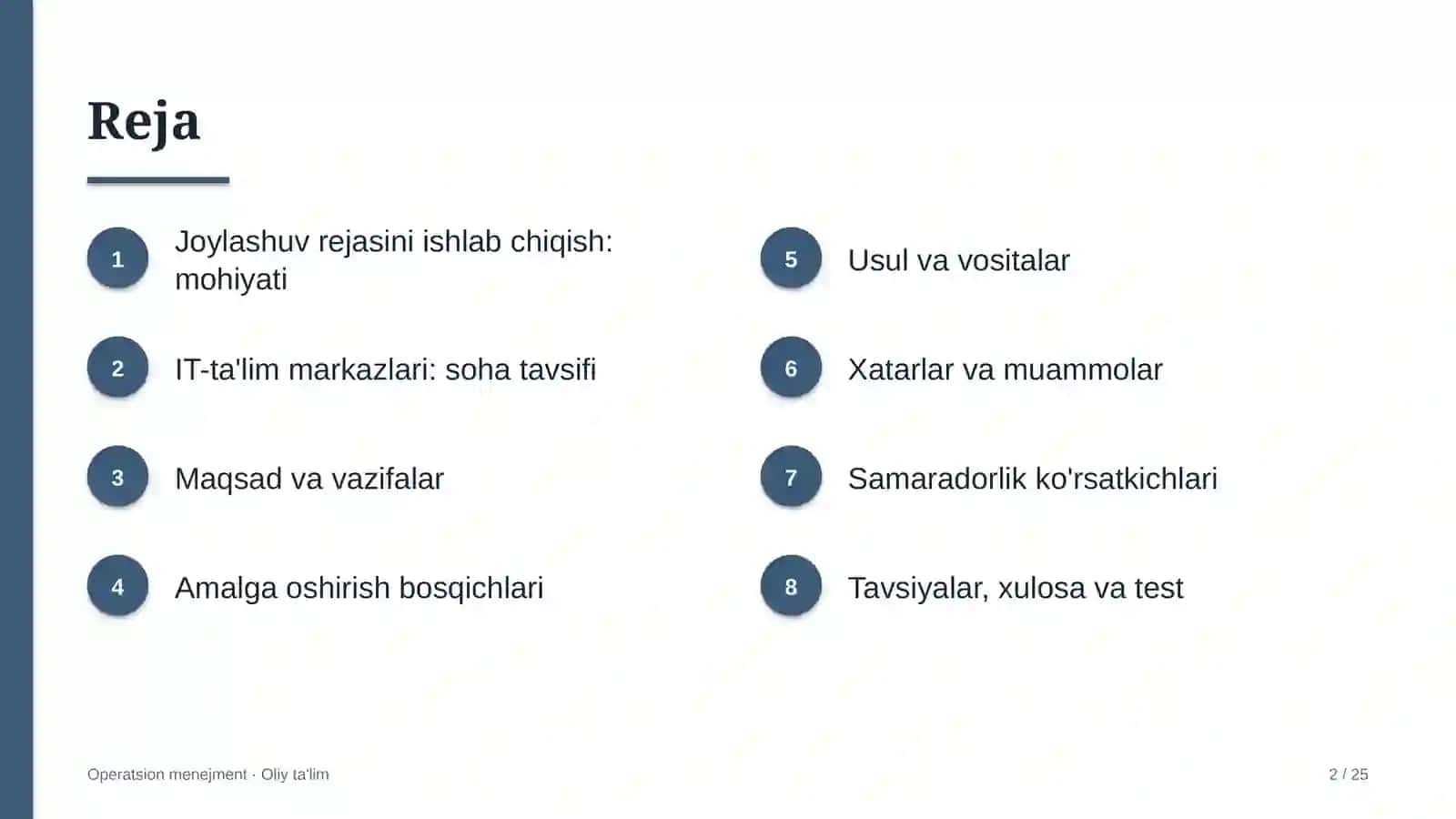 IT-ta'lim markazlarida joylashuv rejasini ishlab chiqish 2