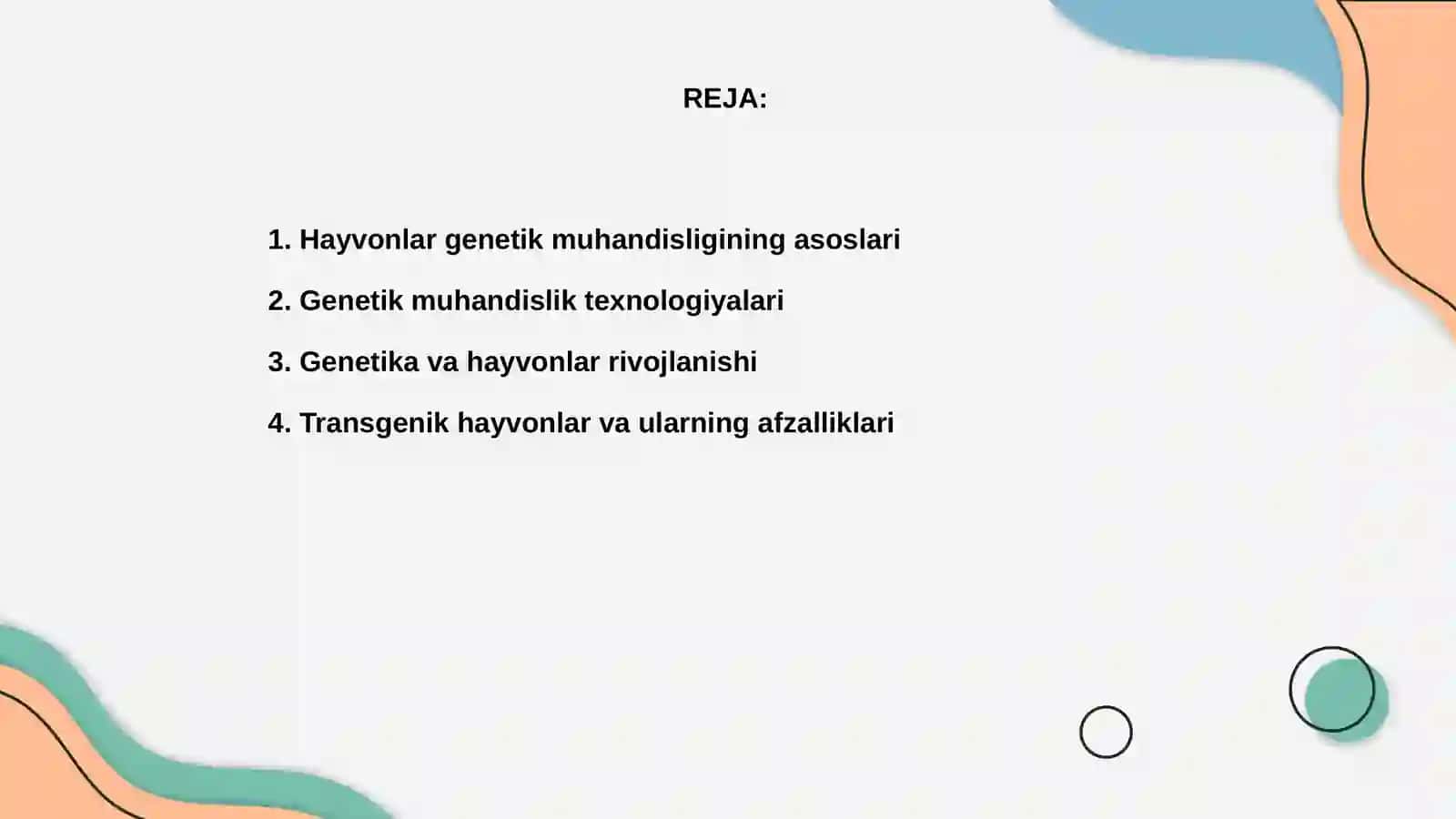 Hayvonlar genetik muhandisligi 2