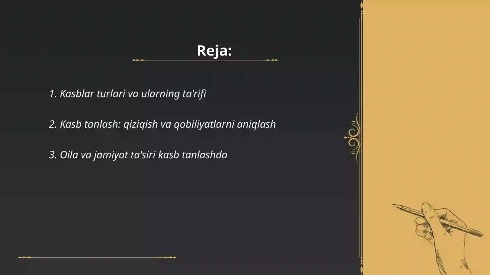 Ishchi kasblar 2