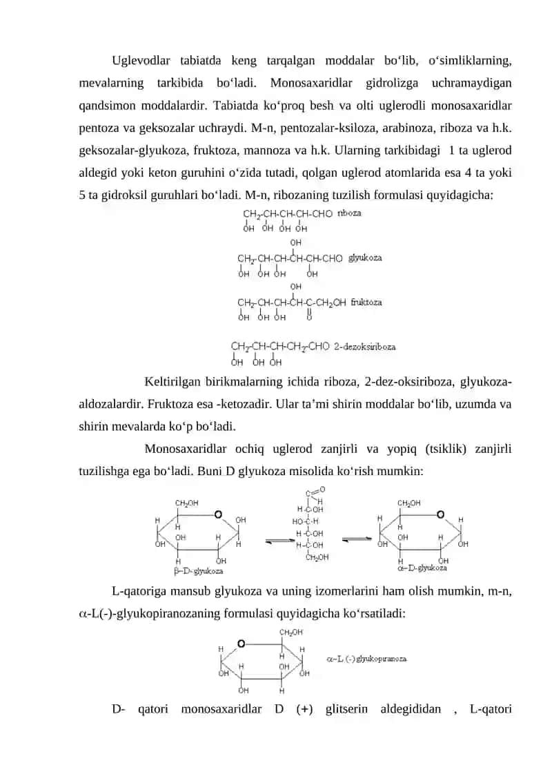 Uglevodlar 2