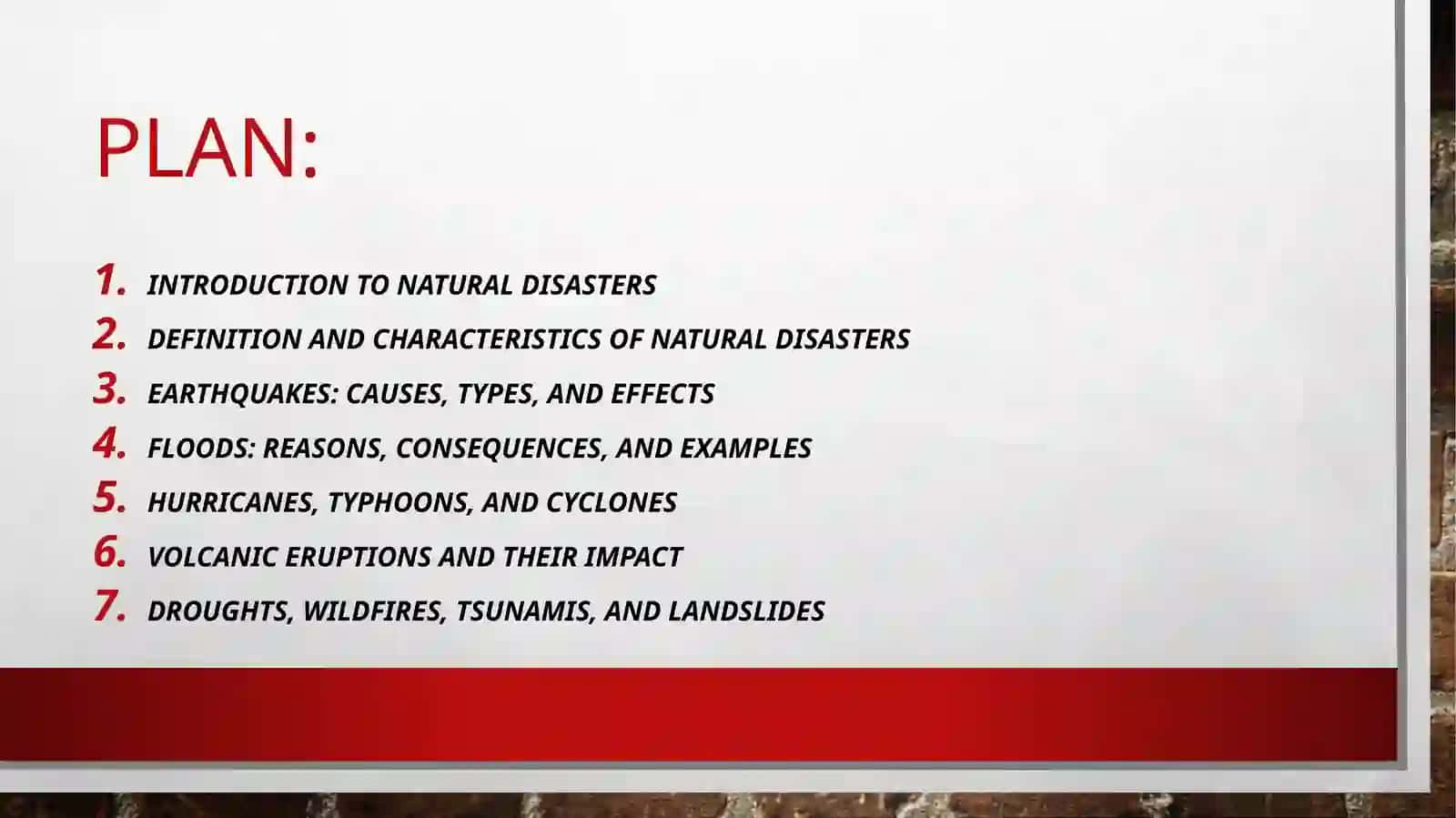 Natural Disasters 2