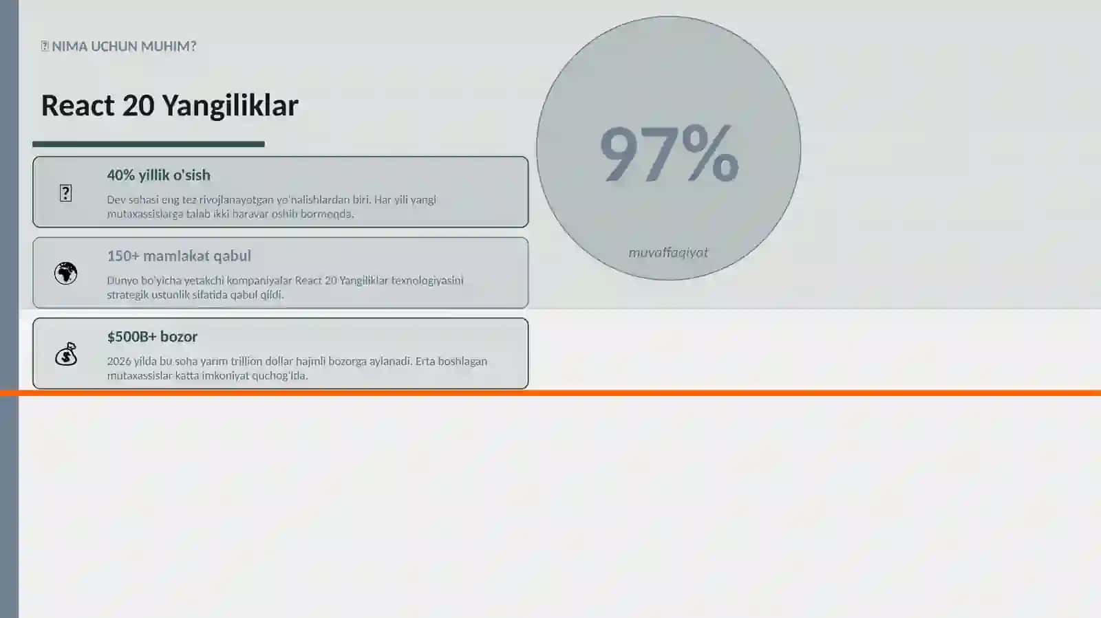 React 20 Yangiliklar 2