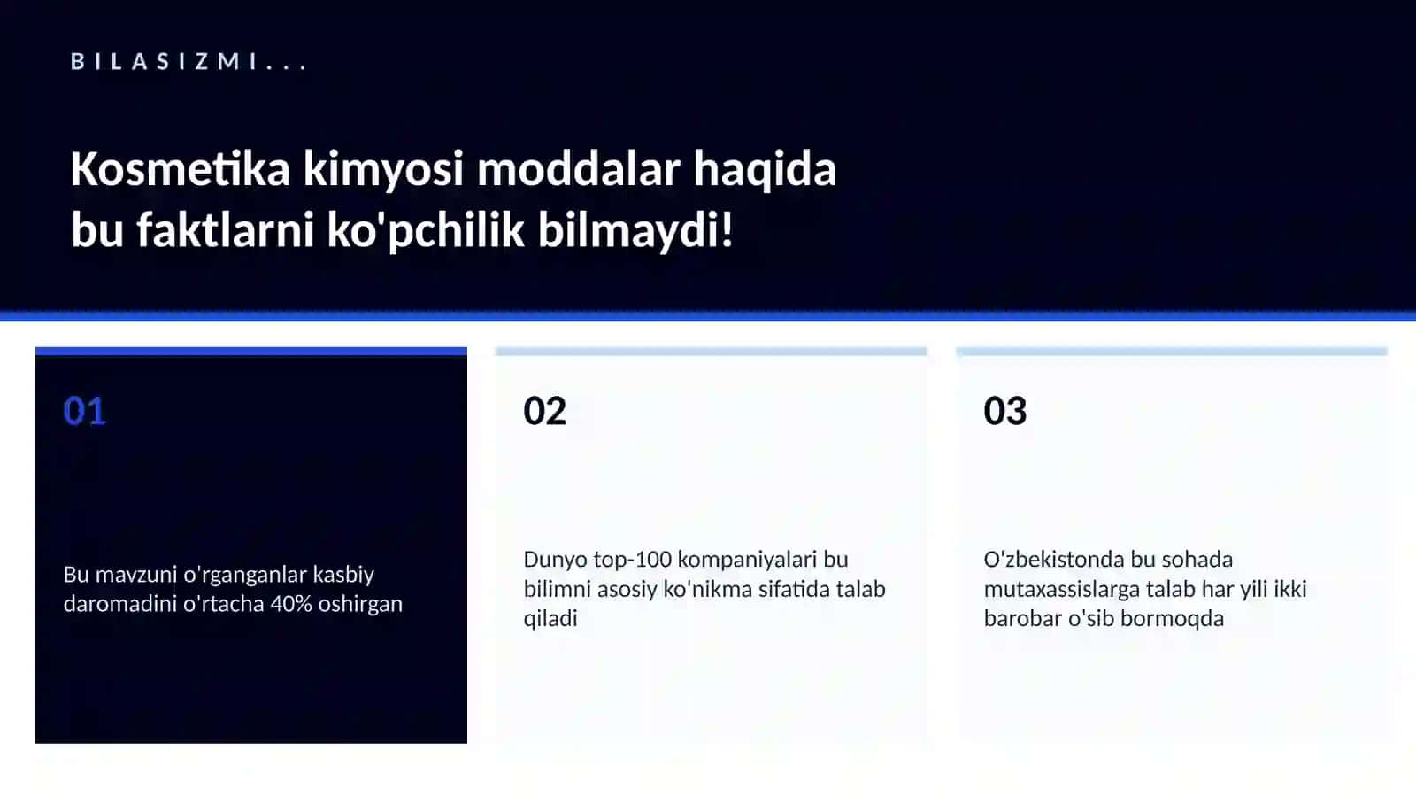 Kosmetika kimyosi moddalar 2