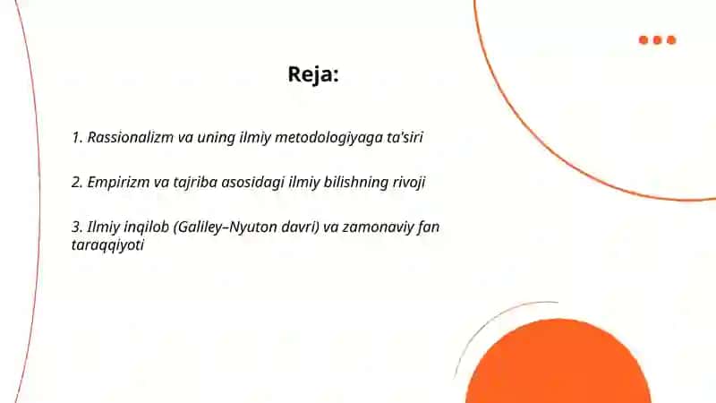 G'arb falsafasining ustivor yo'nalishlari va ularining fan taraqqiyotiga ta'siri 2