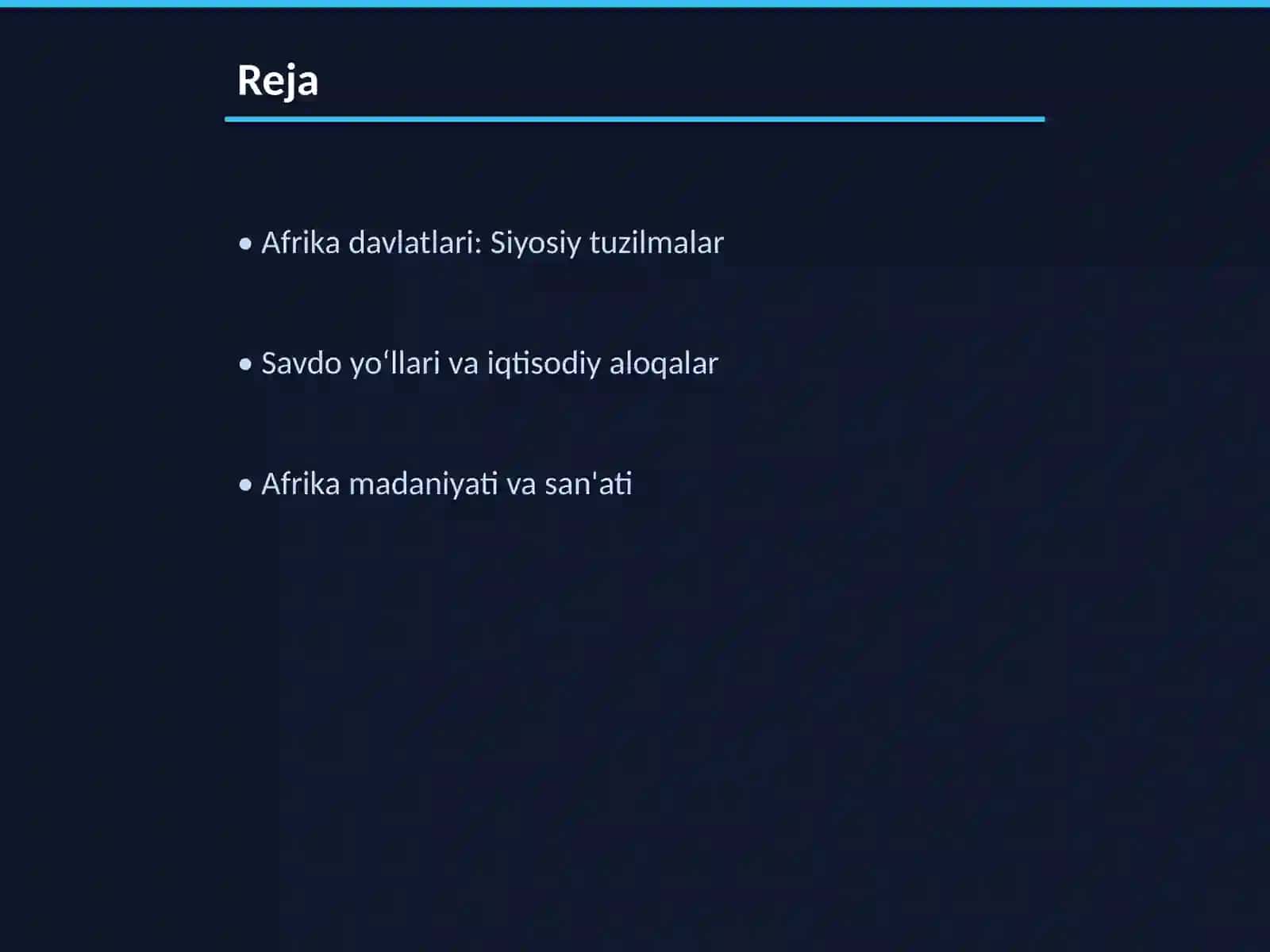 O‘rta asrlarda Afrika 2