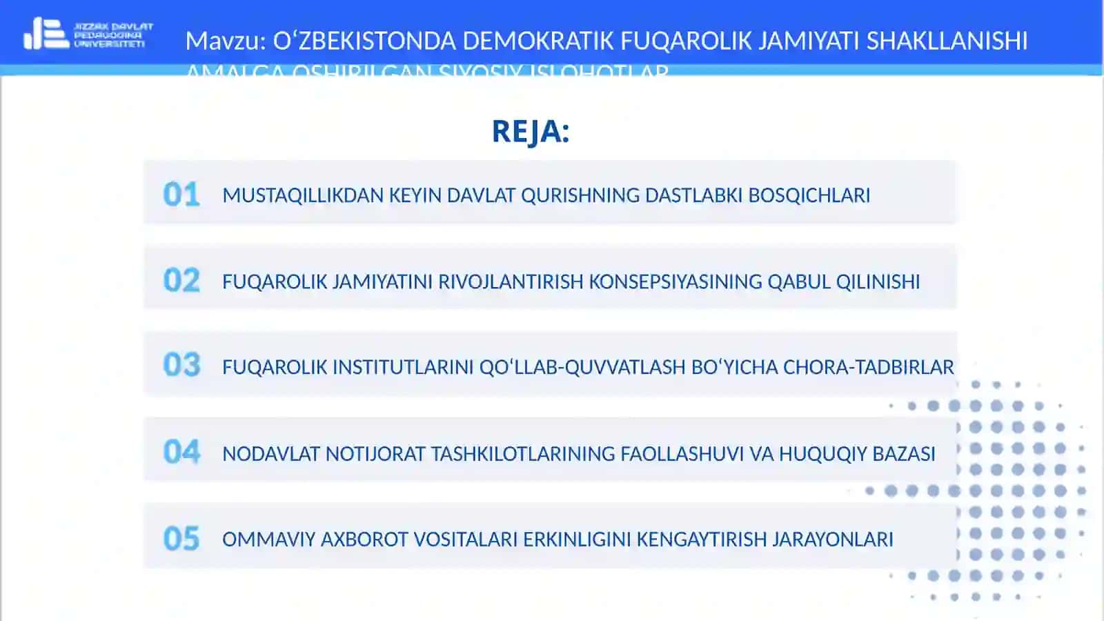 Oʻzbekistonning Eng Yangi Tarixi 2