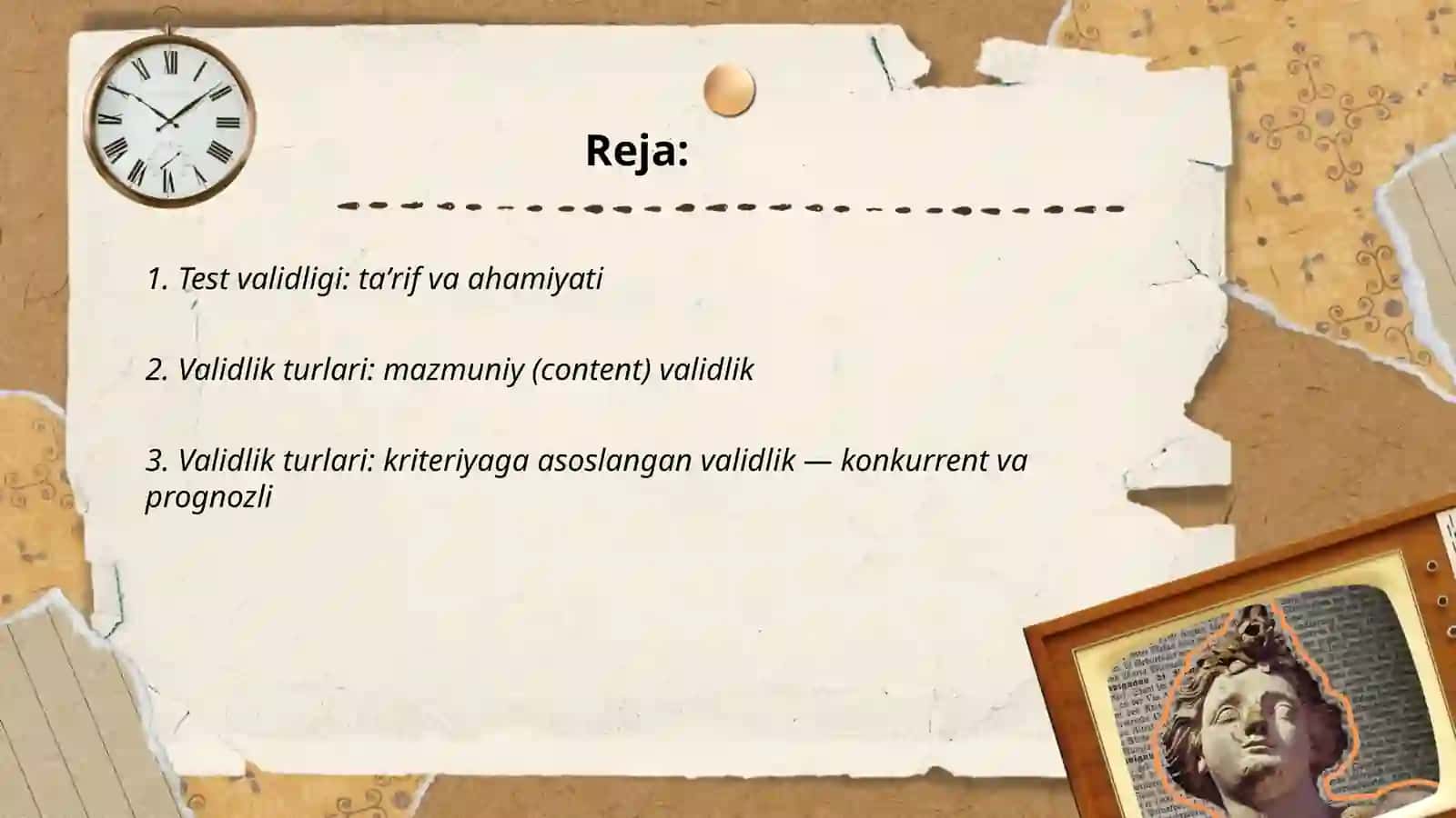 Test validligi: taʼrif va ahamiyati 2