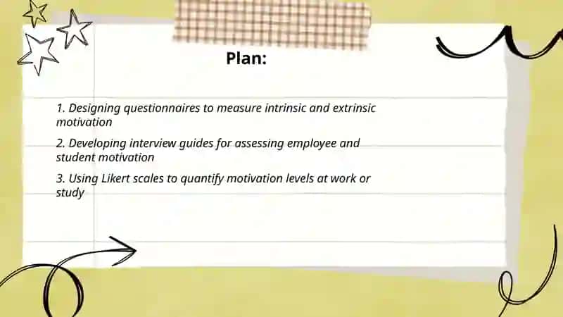 Questionnaire and Interview: Motivation at Work or Study 2