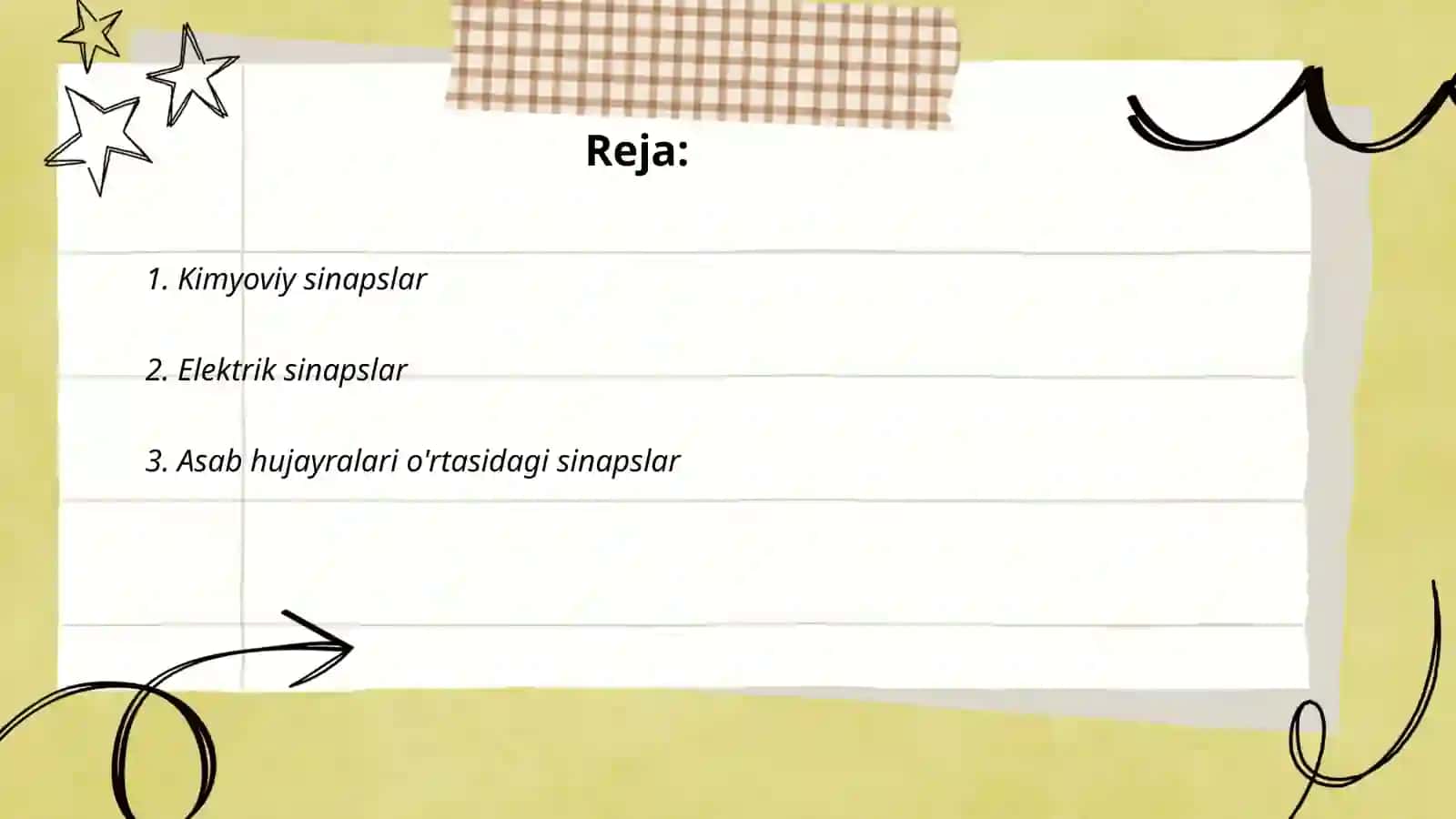 Sinapslarning turlari 2