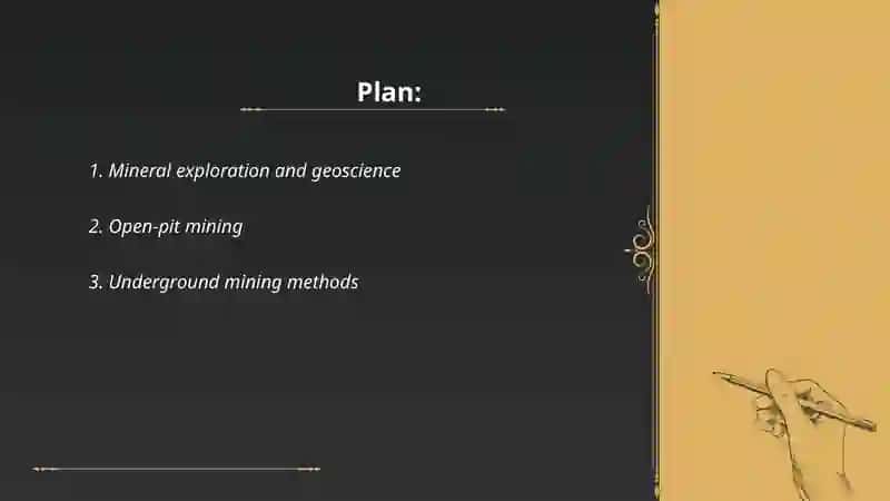 Mineral exploration and geoscience guide 2
