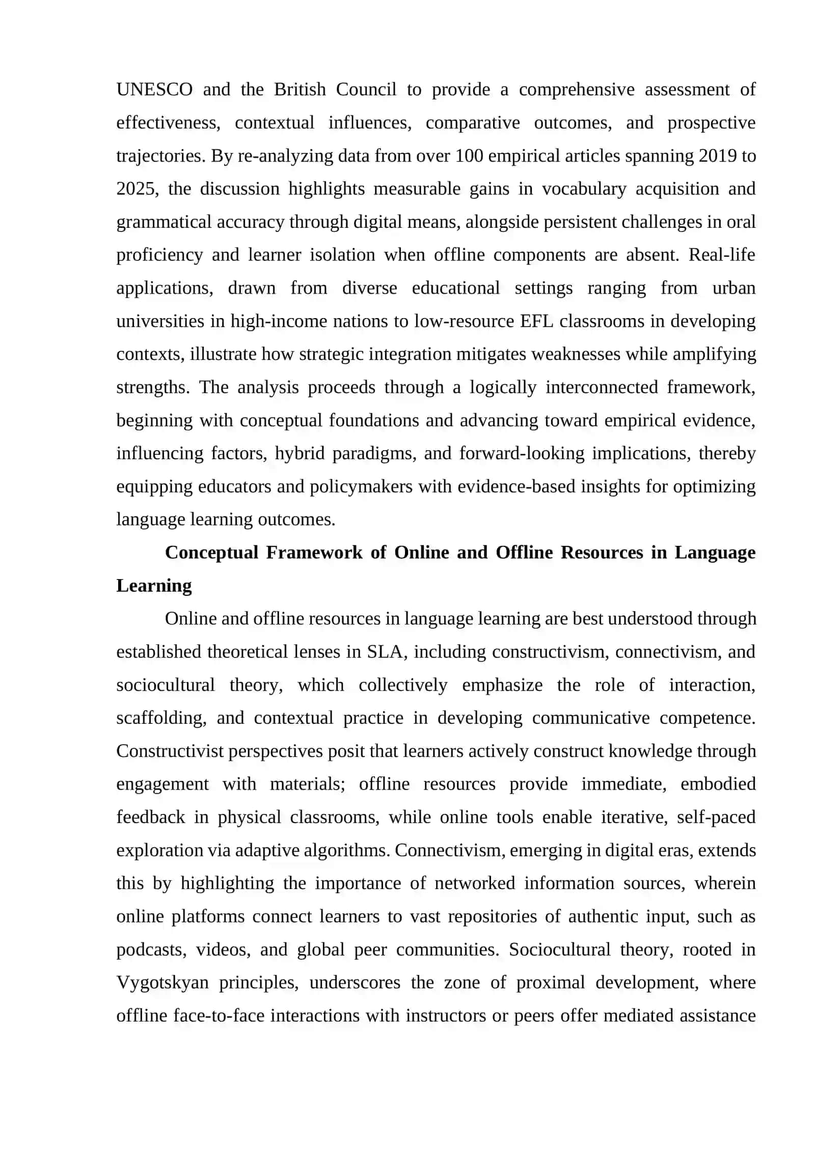 Using Online and Offiline Resources in language Learning 2