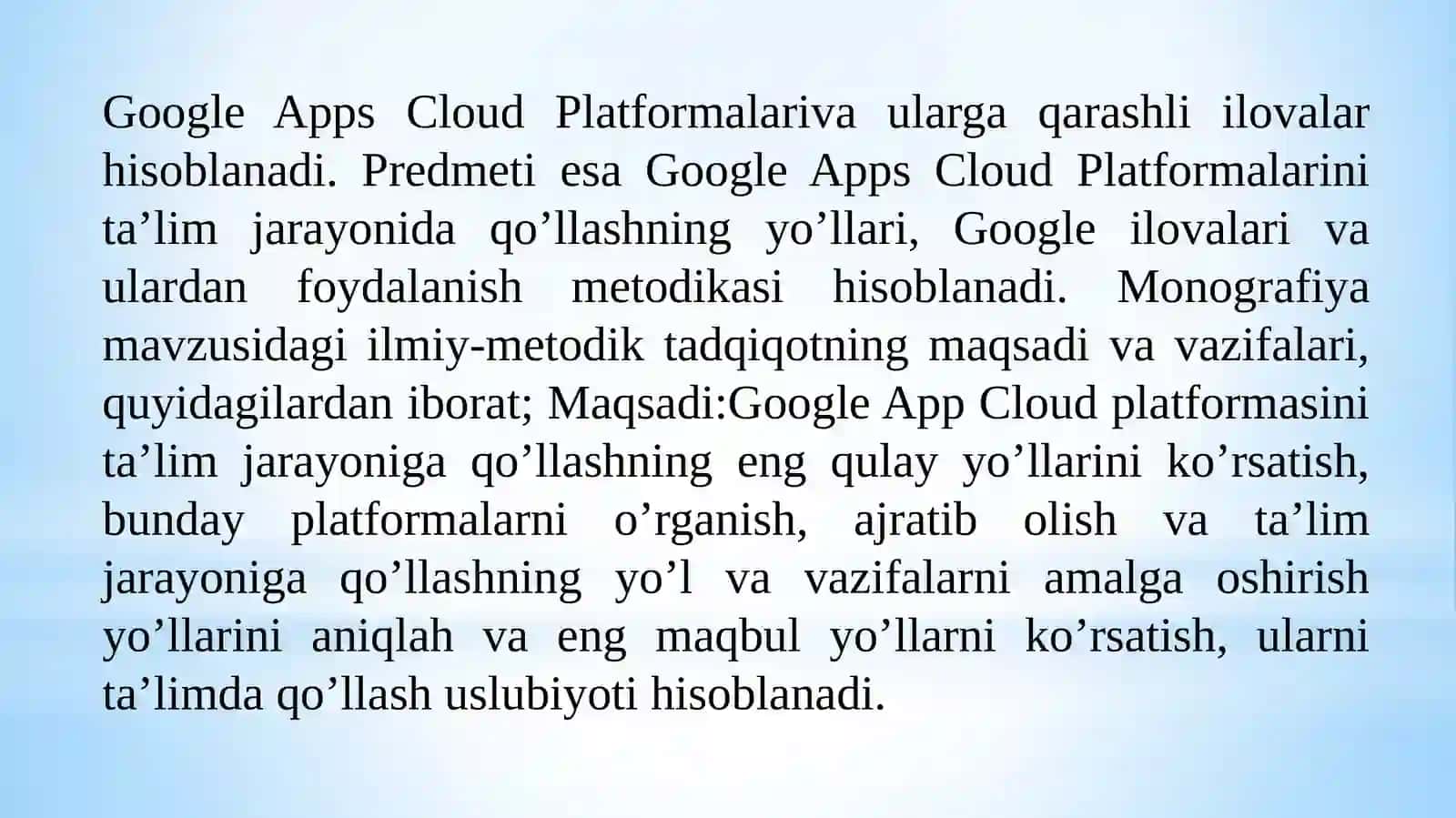 Cloud servislari tahlili 2