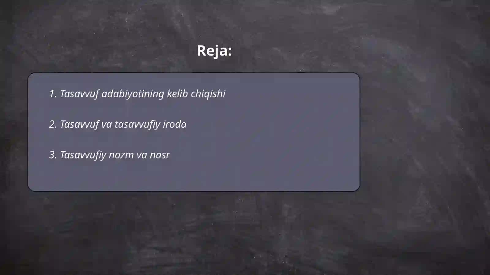 Tasavvuf va badiiy ijod 2