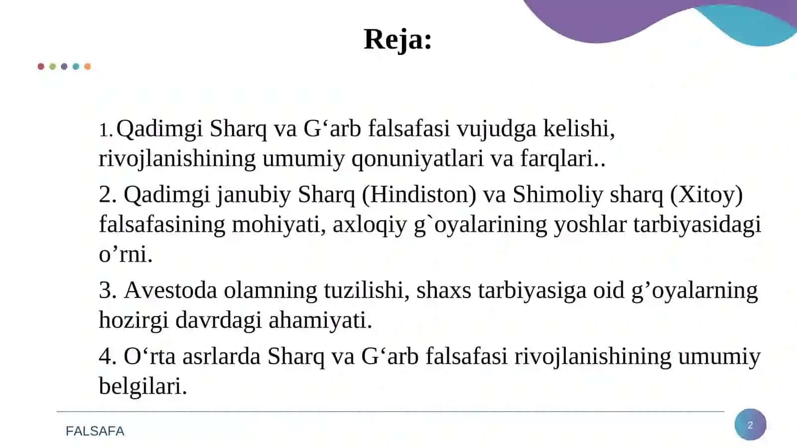 Sharq falsafasining mohiyati va ijtimoiy taraqqiyotdagi roli 2