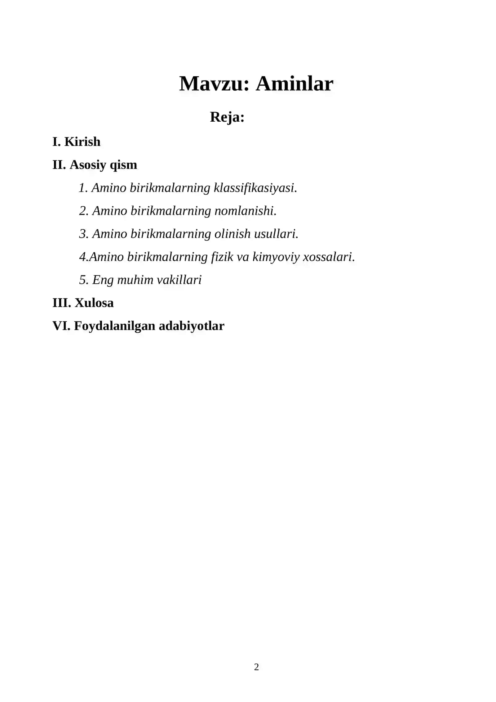 Aminlar 2