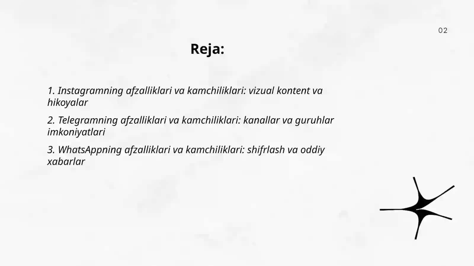 Instagramning afzalliklari va kamchiliklari 2