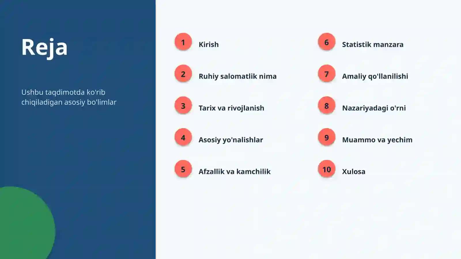 Ruhiy salomatlik 2