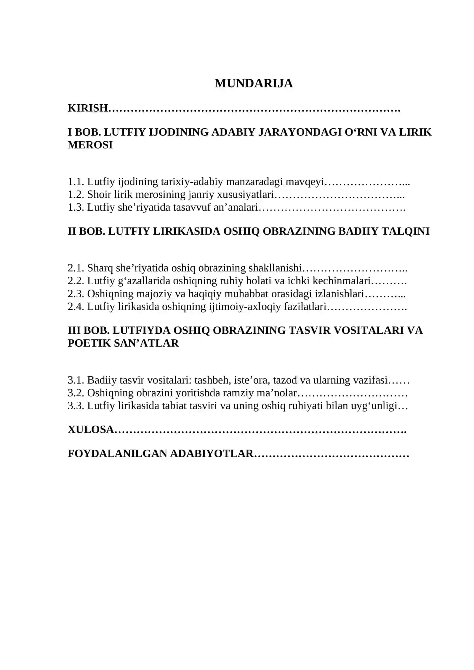 Lutfiy lirikasida oshiq obrazlari 2
