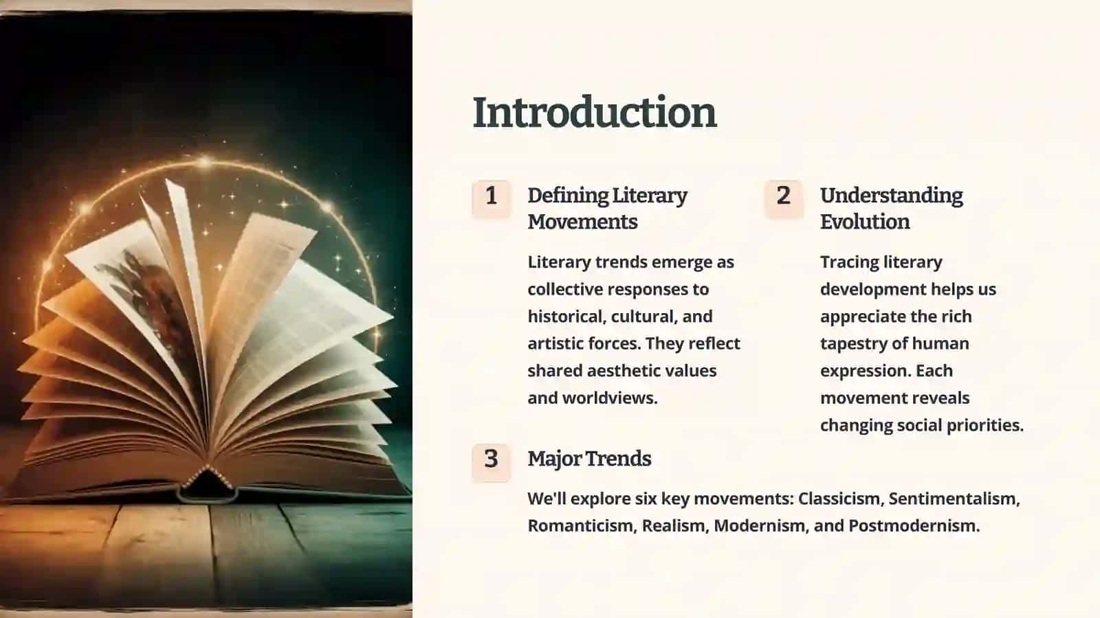 Literary Trends and Currents: A Journey Through Time 2