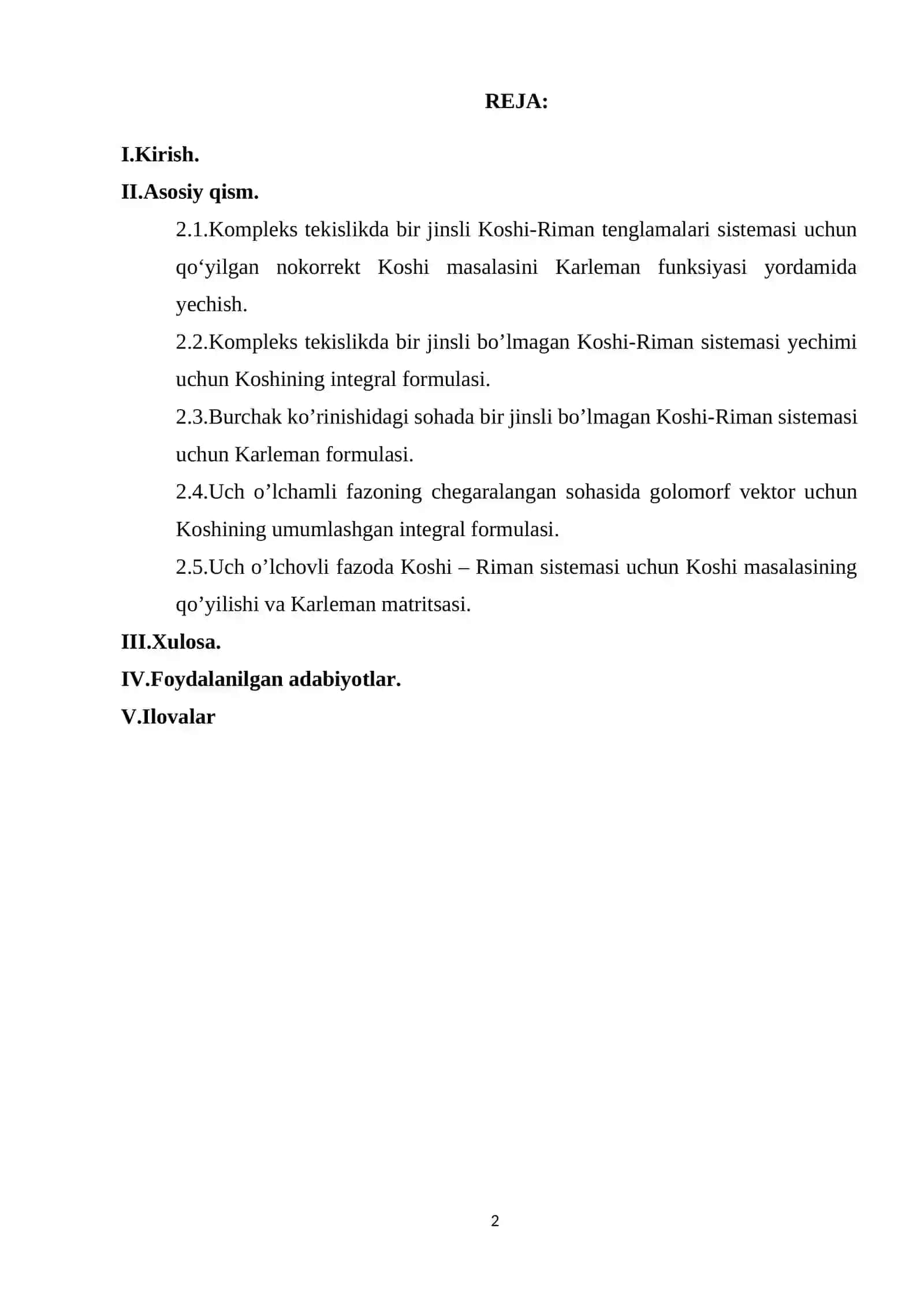 Matematika va informatika 2