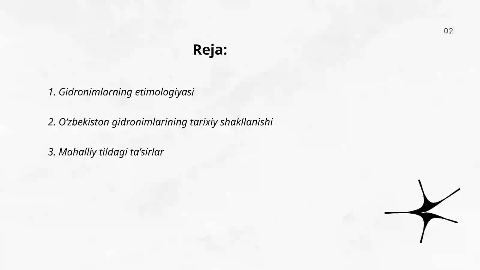 Oʻzbekiston gidronimlarning shakllanish xususiyatlari 2