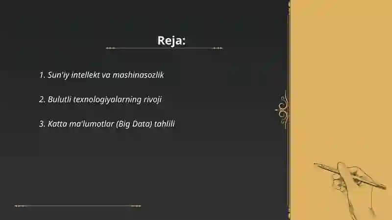 Sun'iy intellekt va mashinasozlik 2