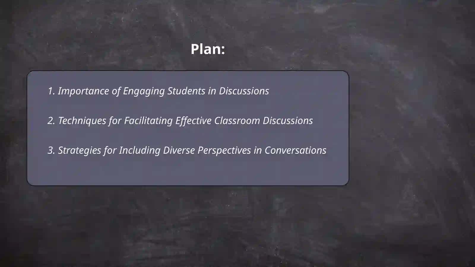 Designing discussion activities 2