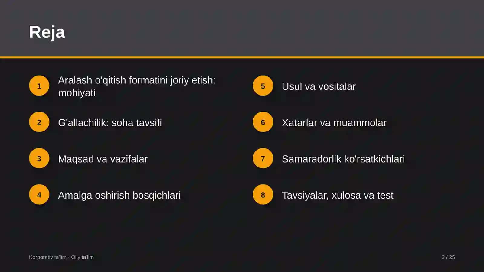 g'allachilikda aralash o'qitish formatini joriy etish 7310 2
