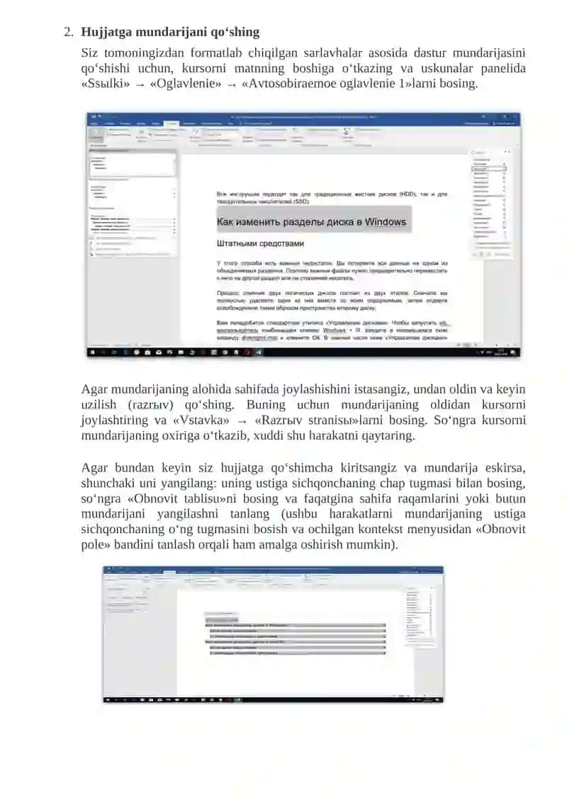 Microsoft Word 2