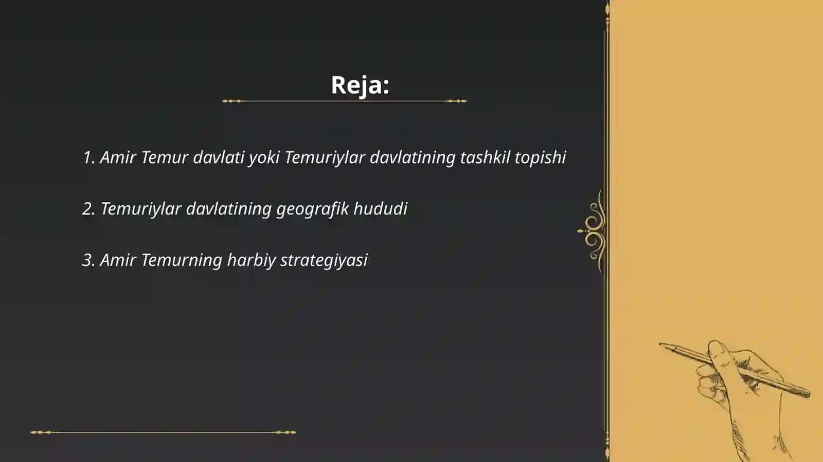 Amir temur davlati 2
