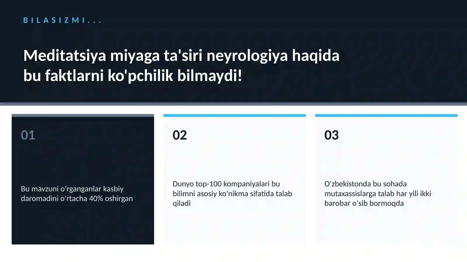 NEYROTEXNOLOGIYA VA MIYA 2