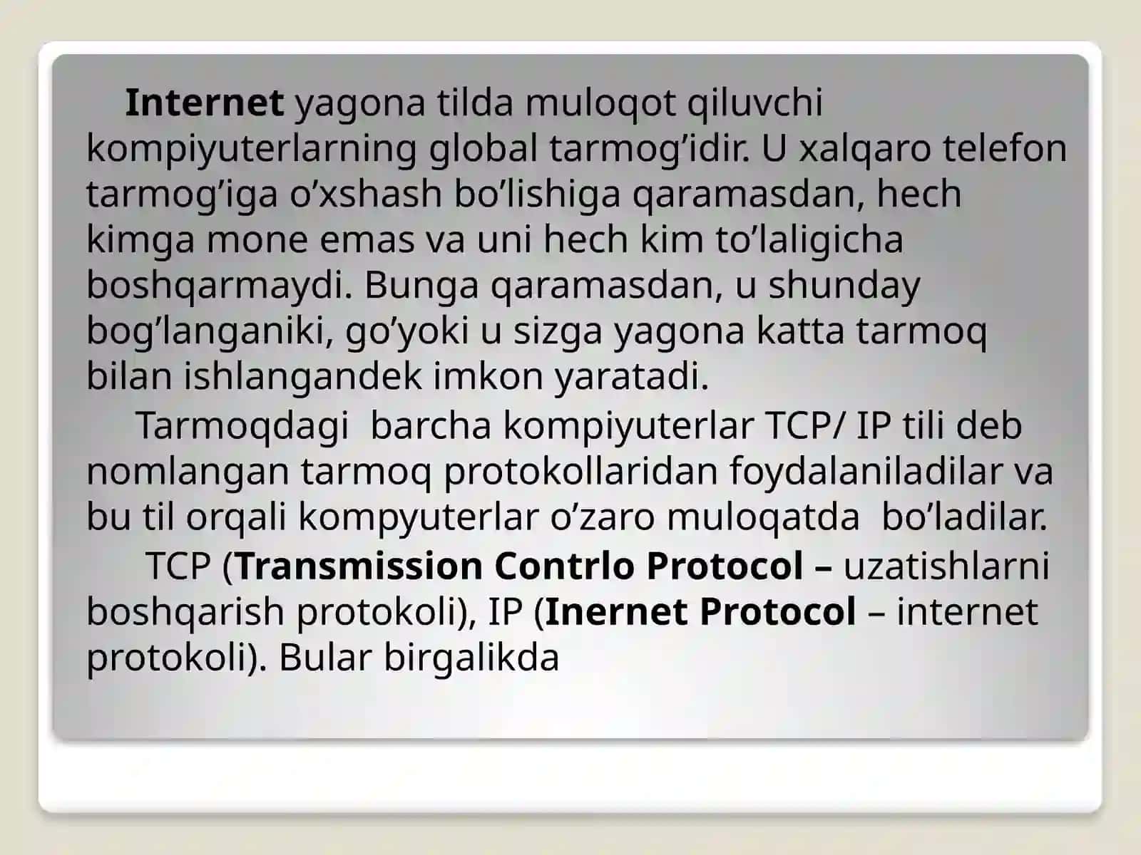 INTERNET 2