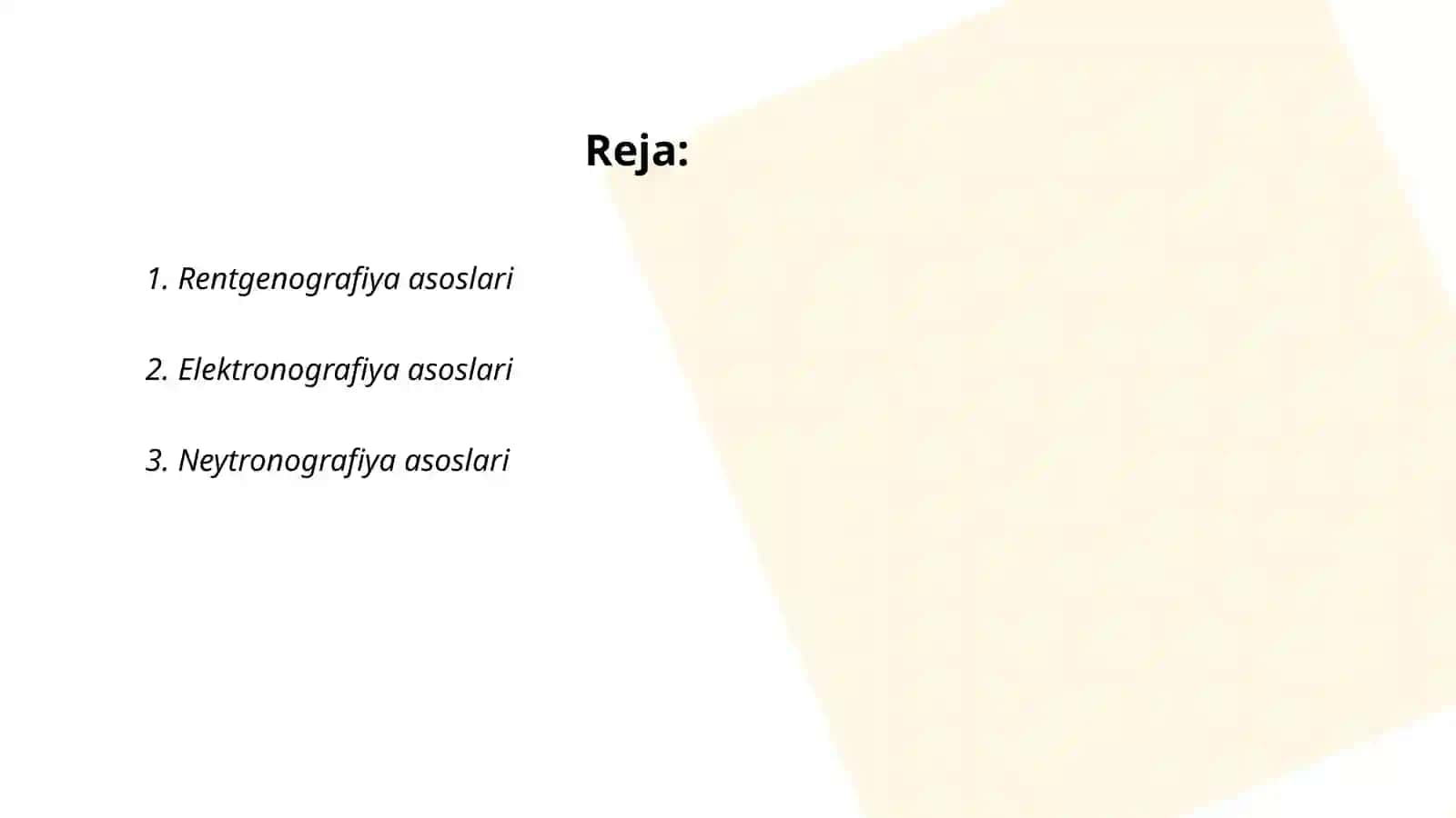 Rentgenografiya asoslari 2