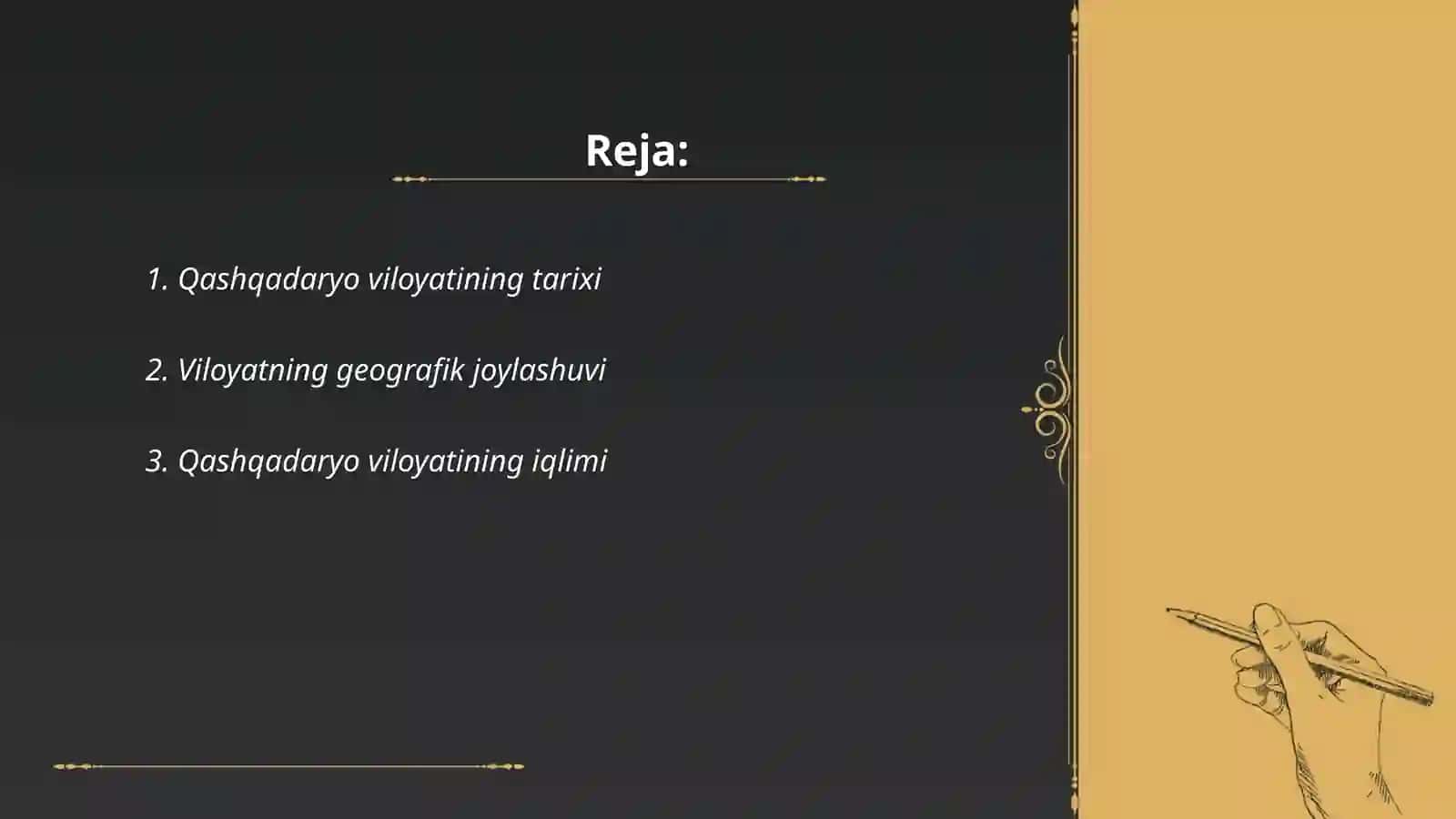 Qashqadaryo viloyati haqida 2