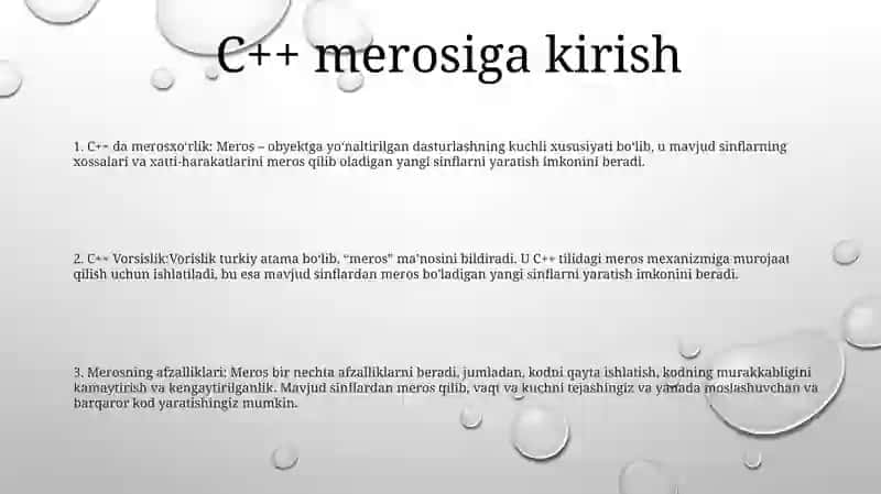 C++ Vorislik 2