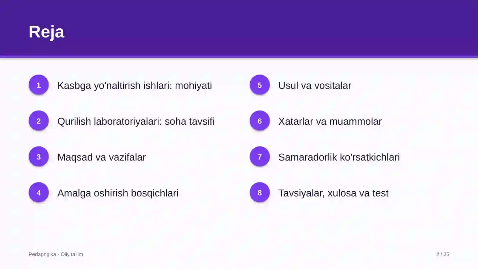 Qurilish laboratoriyalarida kasbga yo'naltirish ishlari 2