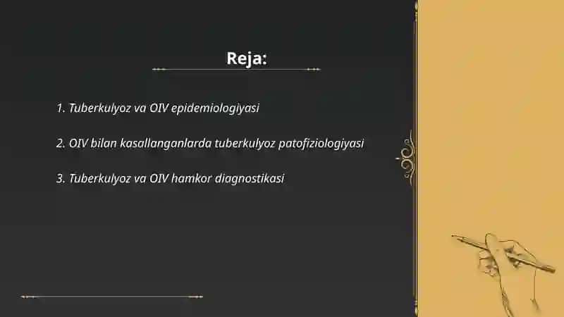 Tuberkulyoz va OIV 2