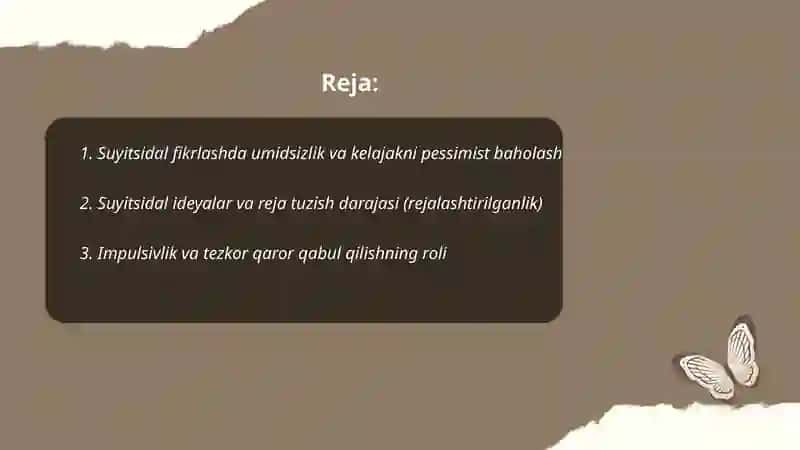 Bemorlarning suyitsidal fikrlashining ōziga xos xususiyatlari 2
