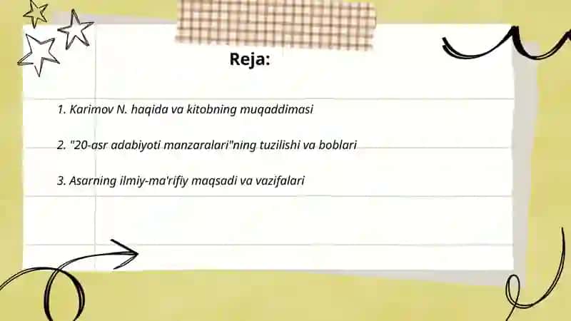 20-asr adabiyoti manzaralari 2