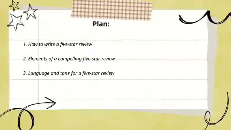 How to Write a Five-star Review 2